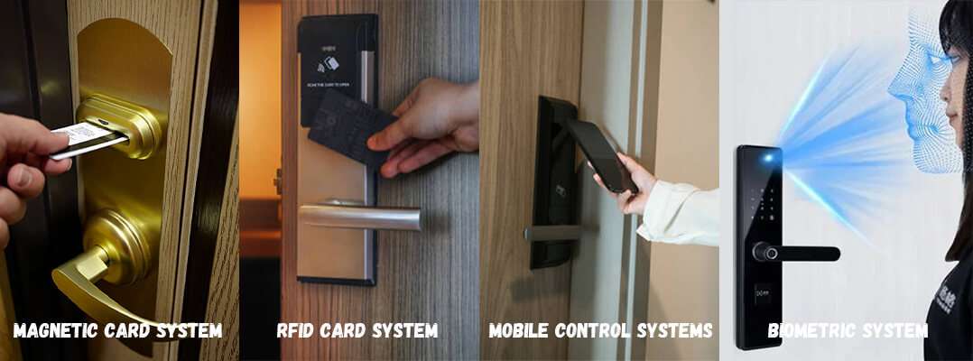 hotel door lock installation 1