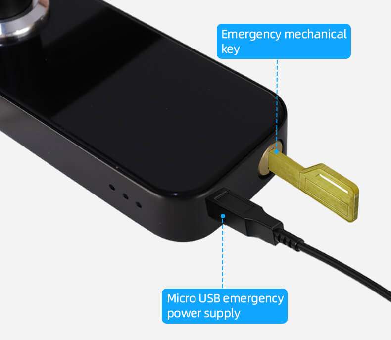 How to change batteries in door lock? 7