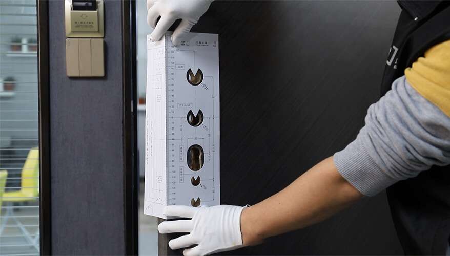 hotel door lock installation 4