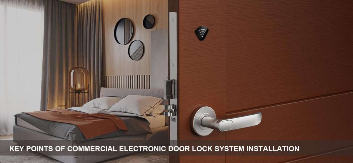 commercial electronic door lock system 15