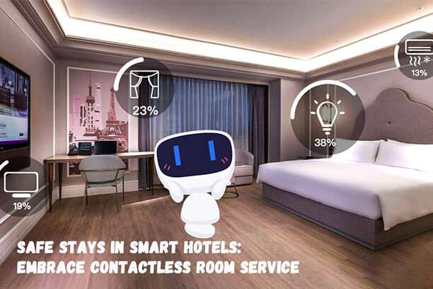 contactless room service