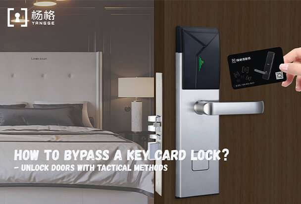 how to bypass a key card lock?