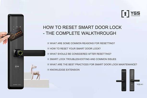 how to reset smart lock