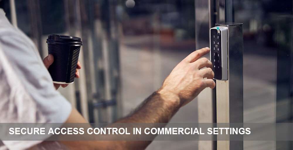 commercial electronic door lock system 1