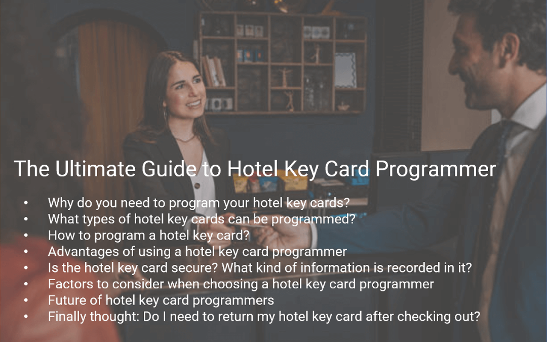 Hotel key card programmer feature image